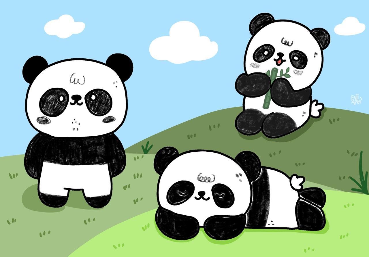 Belajar Menggambar Digital: Animal Doodle Arts with ENJIARTS