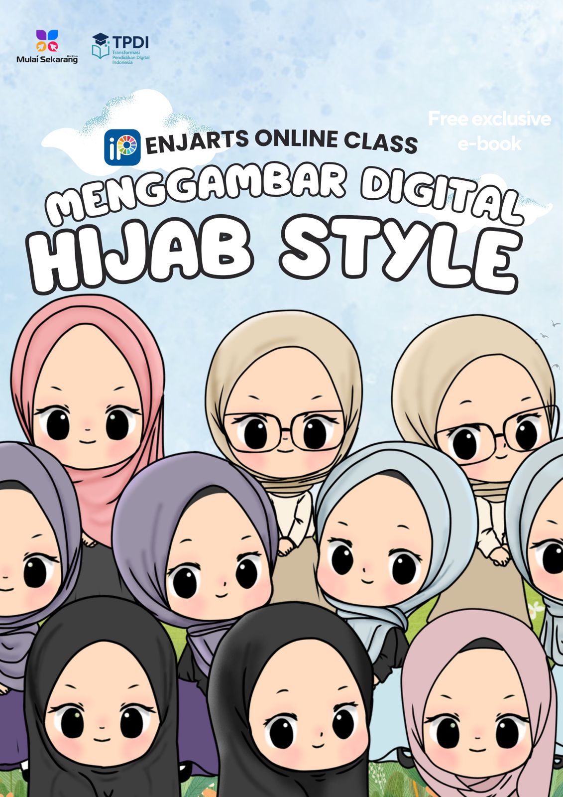 Digital Art HIJAB STYLE With ENJIARTS
